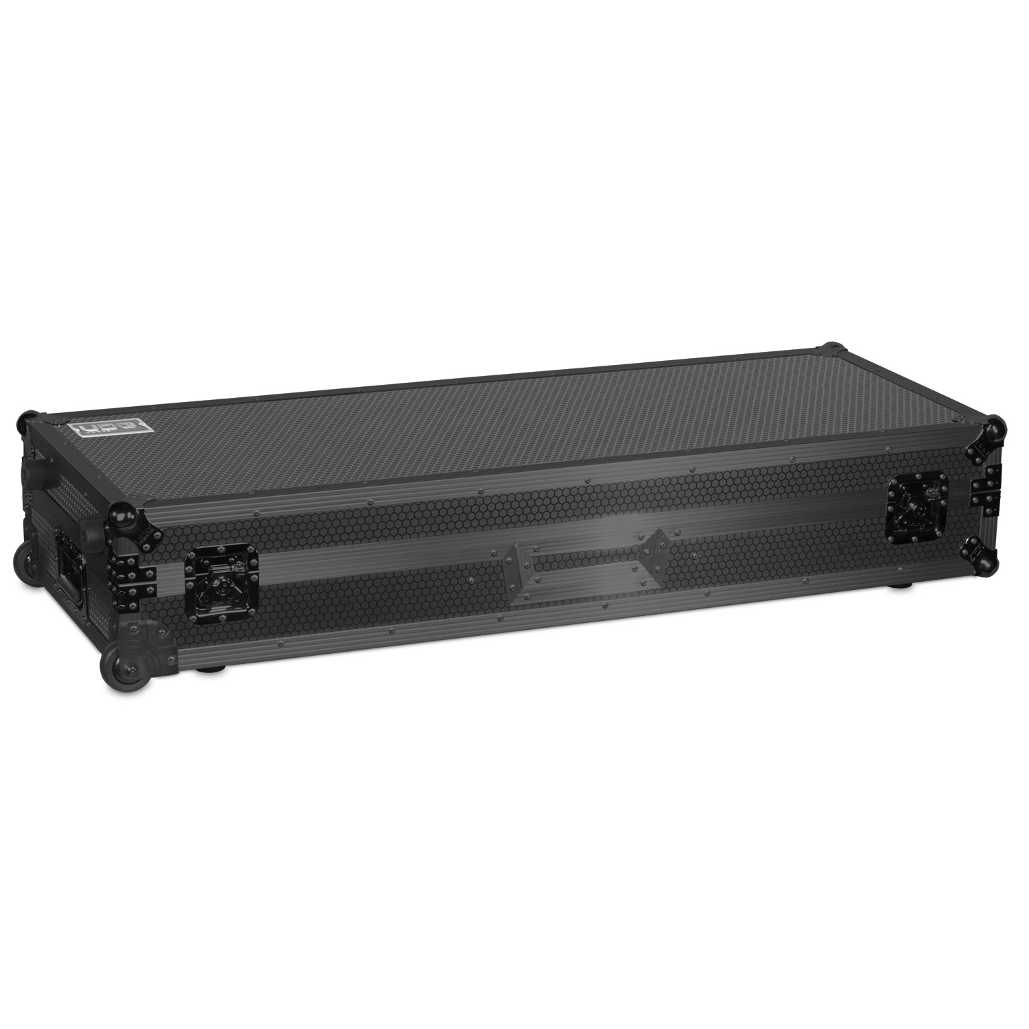 UDG Ultimate Flight Case Set PLX9/SL1200 Black MK2 Plus (Laptop Shelf + Wheels) по цене 44 850 ₽