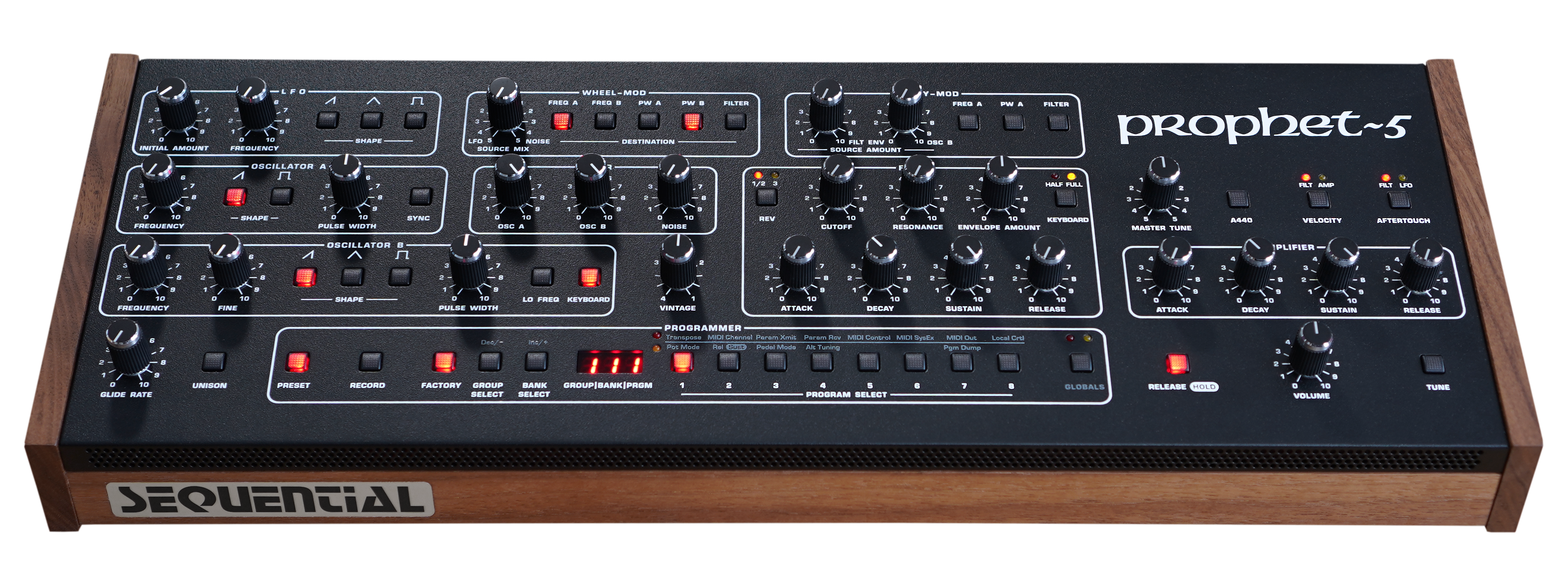 Dave Smith Instruments Sequential Prophet-5 Desktop Module по цене 364 560 ₽