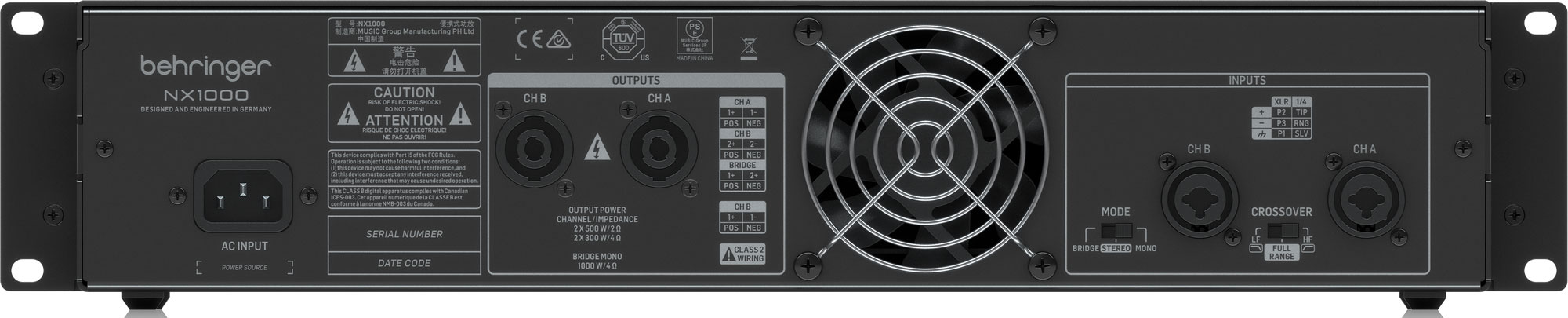 Behringer NX1000 по цене 33 030 ₽