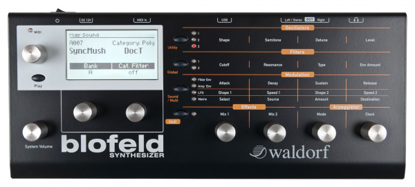 Waldorf Blofeld Desktop Black по цене 63 900 ₽