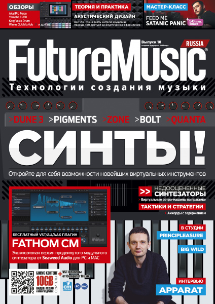 Журнал Future Music. Выпуск 18 по цене 400 ₽