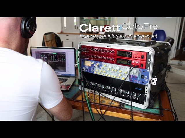 Focusrite // Recording Veridian with the Clarett OctoPre
