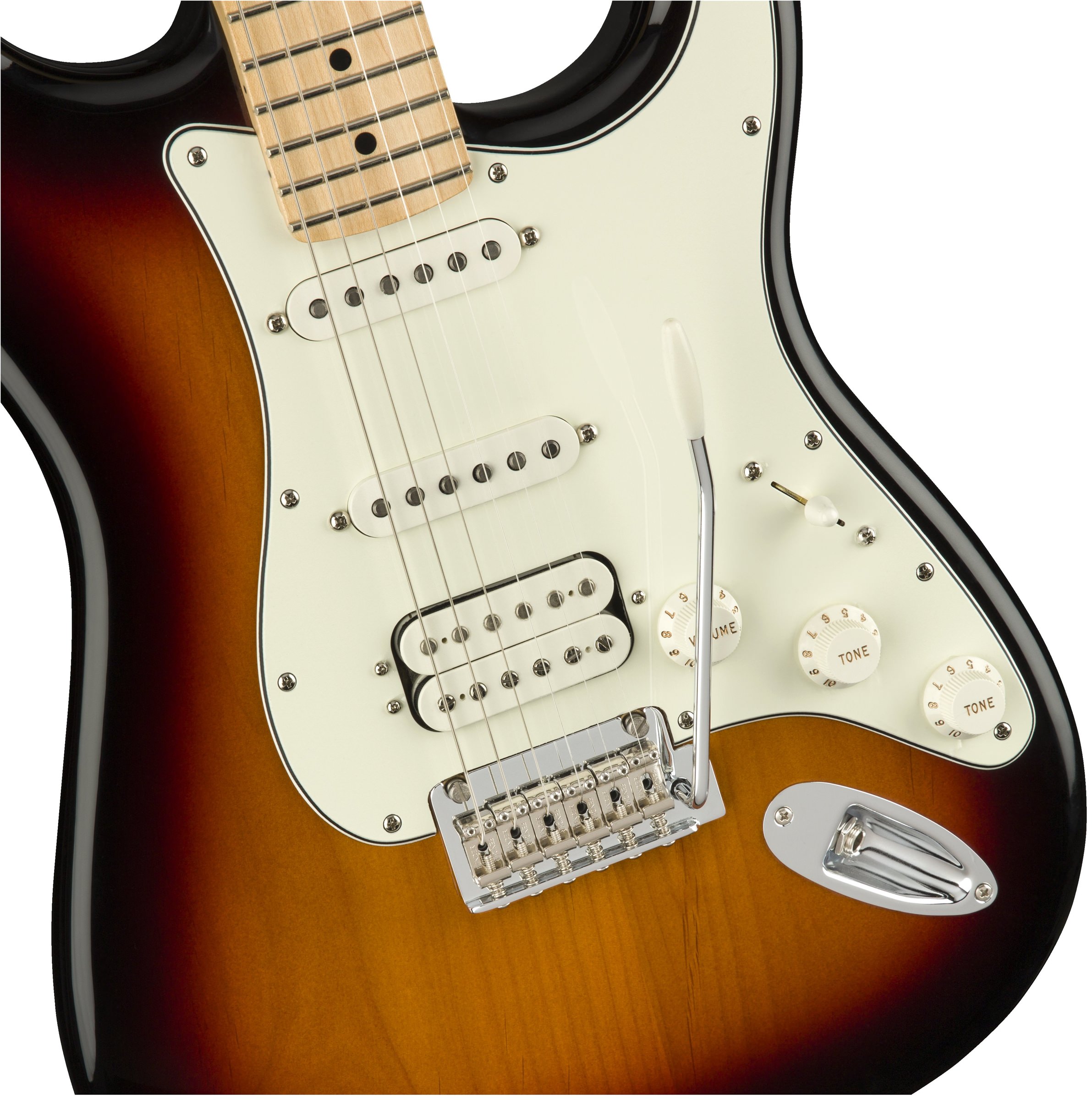 Fender Player Stratocaster HSS MN 3-Tone Sunburst по цене 115 000 ₽