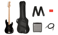 Fender Squier Affinity 2021 Precision Bass PJ Pack MN BLK по цене 66 000 ₽