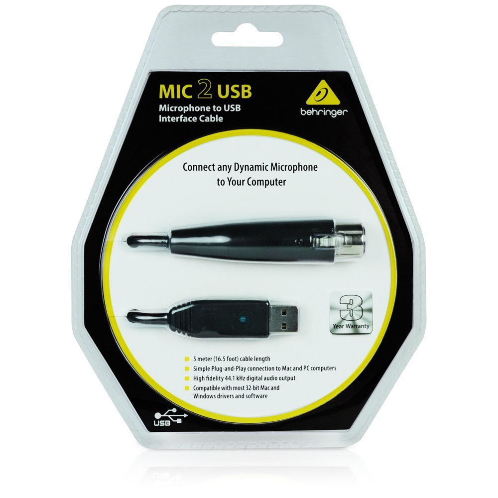 Behringer MIC2USB по цене 2 930 ₽