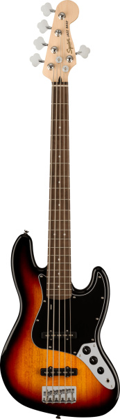 Fender Squier Affinity 2021 Jazz Bass V LRL 3-Color Sunburst по цене 57 000 ₽