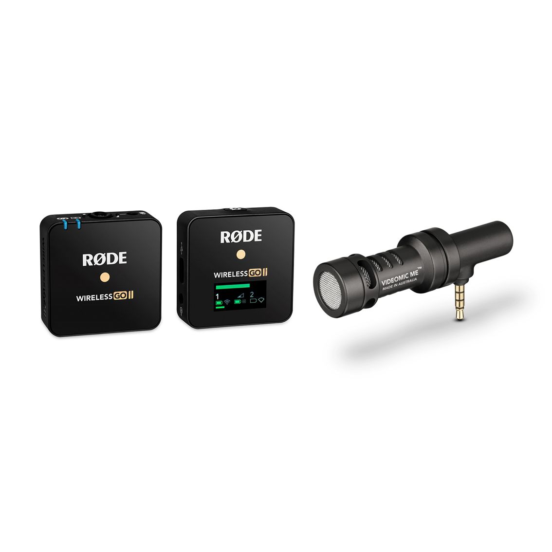 RODE Wireless GO II Single + VideoMic ME по цене 24 050 ₽