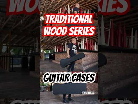 Traditional Series Wooden Guitar Cases 