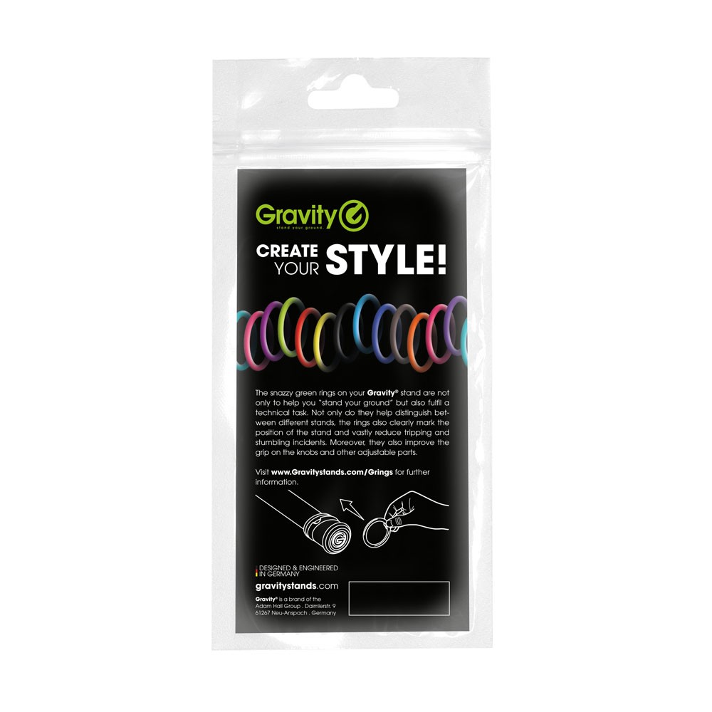 Gravity RP 5555 BLK 1 - Universal Gravity Ring Pack, Vanta Black по цене 750 ₽
