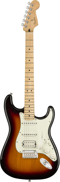 Fender Player Stratocaster HSS MN 3-Tone Sunburst по цене 115 000 ₽