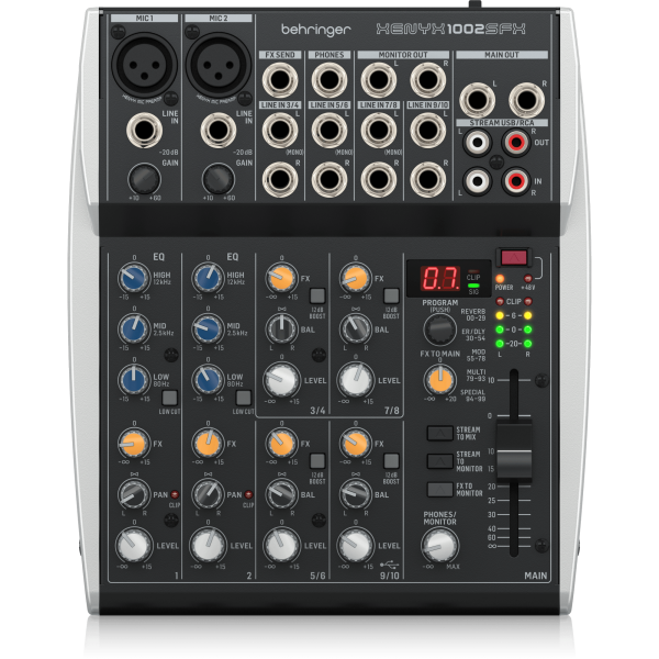 Behringer Xenyx 1002SFX по цене 16 290 ₽