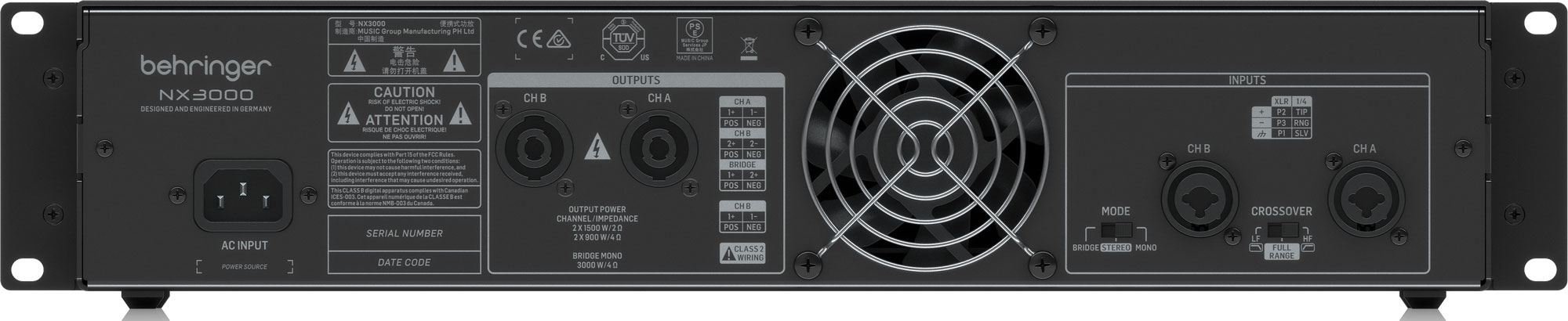 Behringer NX3000 по цене 43 290.00 ₽