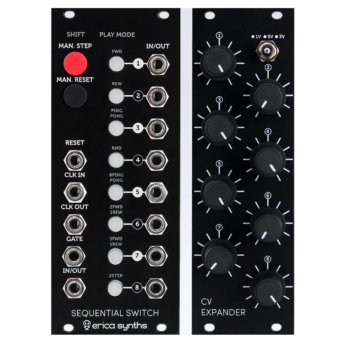 Erica Synths Sequential Switch CV Expander v2 по цене 9 380 ₽