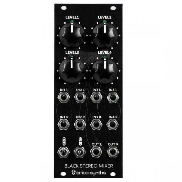 Erica Synths Black Stereo Mixer v3 по цене 12 580 ₽