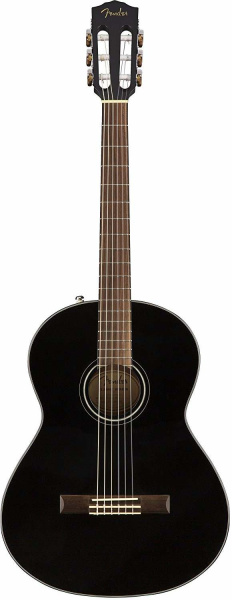 Fender CN-60S Nylon Black по цене 27 200 ₽