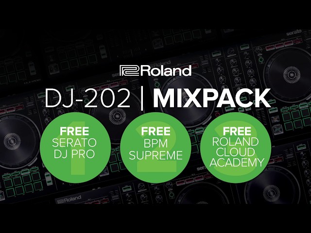 Roland DJ-202 Mixpack Promotion