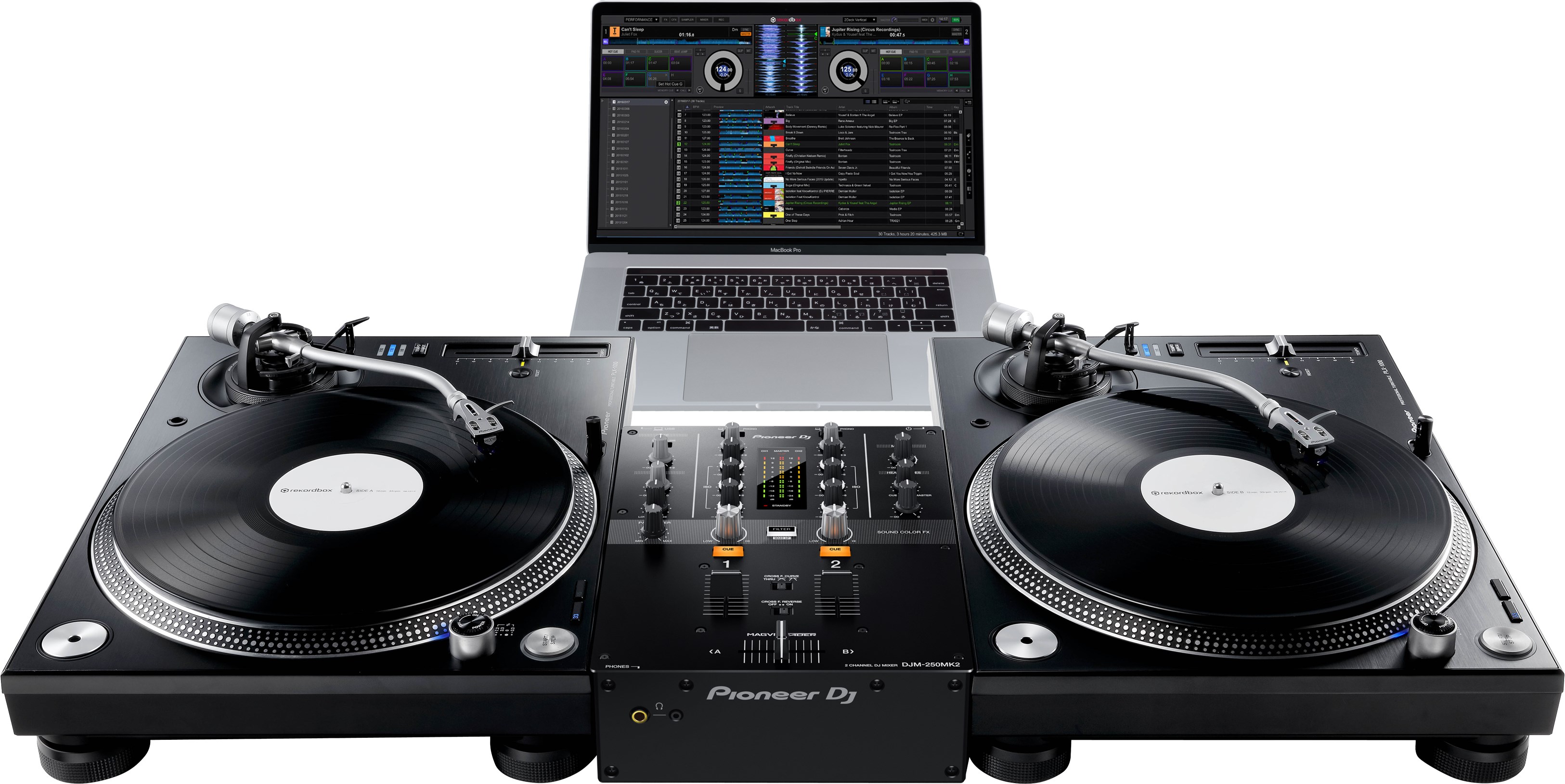 Комплект Pioneer PLX-1000 x2 + Pioneer DJM-250 MK2 по цене 252 800 ₽