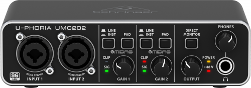 Behringer U-PHORIA UMC202HD по цене 13 250 ₽