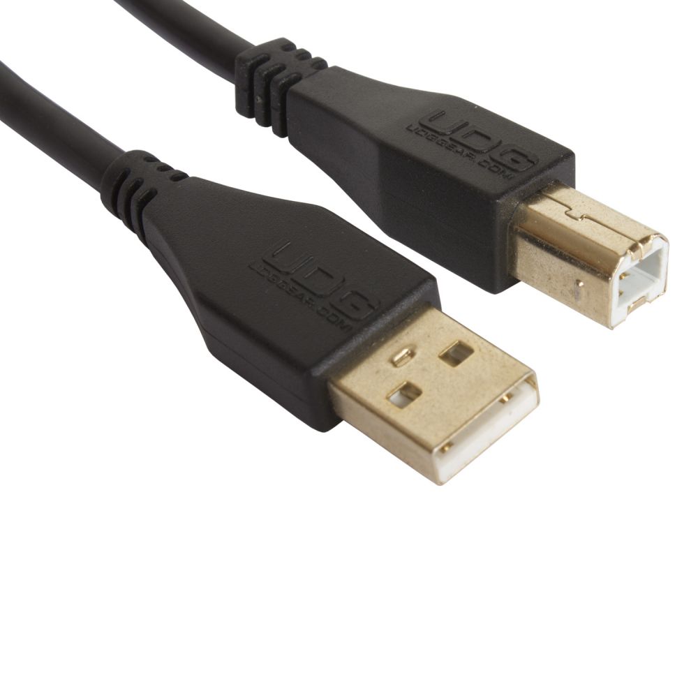 UDG Ultimate Audio Cable USB 2.0 A-B Black Straight 1 m по цене 1 084.80 ₽