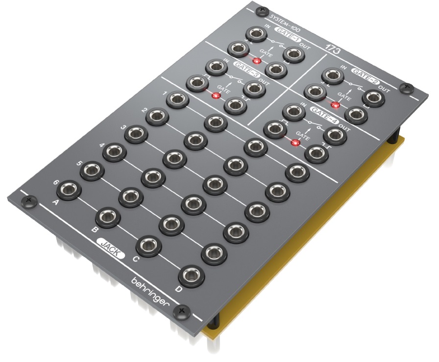 Behringer SYSTEM 100 173 QUAD SIGNAL GATE/ PATCH BAY по цене 11 700 ₽