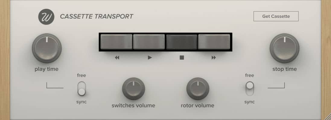 Wavesfactory выпустили бесплатный VST плагин Cassette Transport