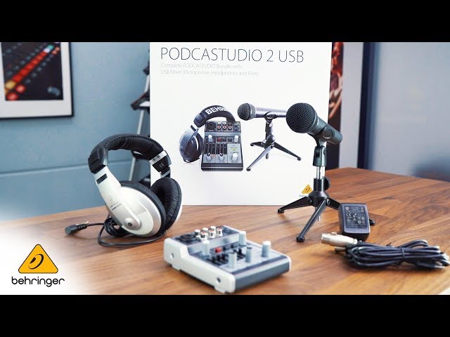 Behringer PODCASTUDIO 2 USB по цене 15 910 ₽