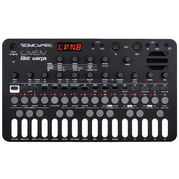 Sonicware Liven 8bit Warps по цене 38 050 ₽