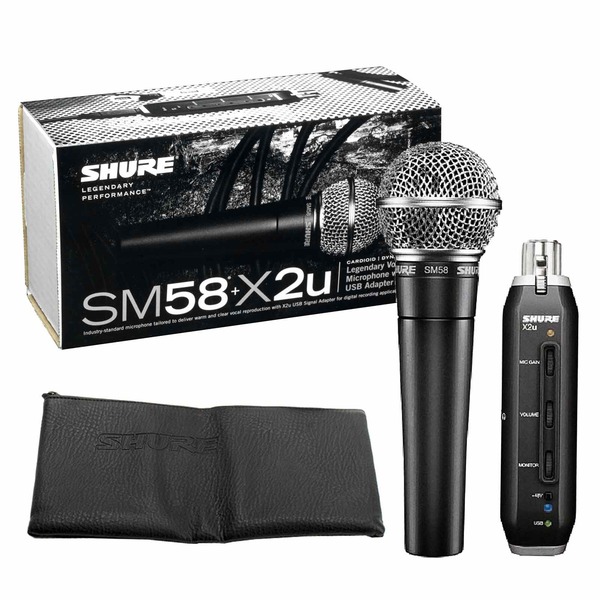 Shure SM58-X2U по цене 21 150 ₽