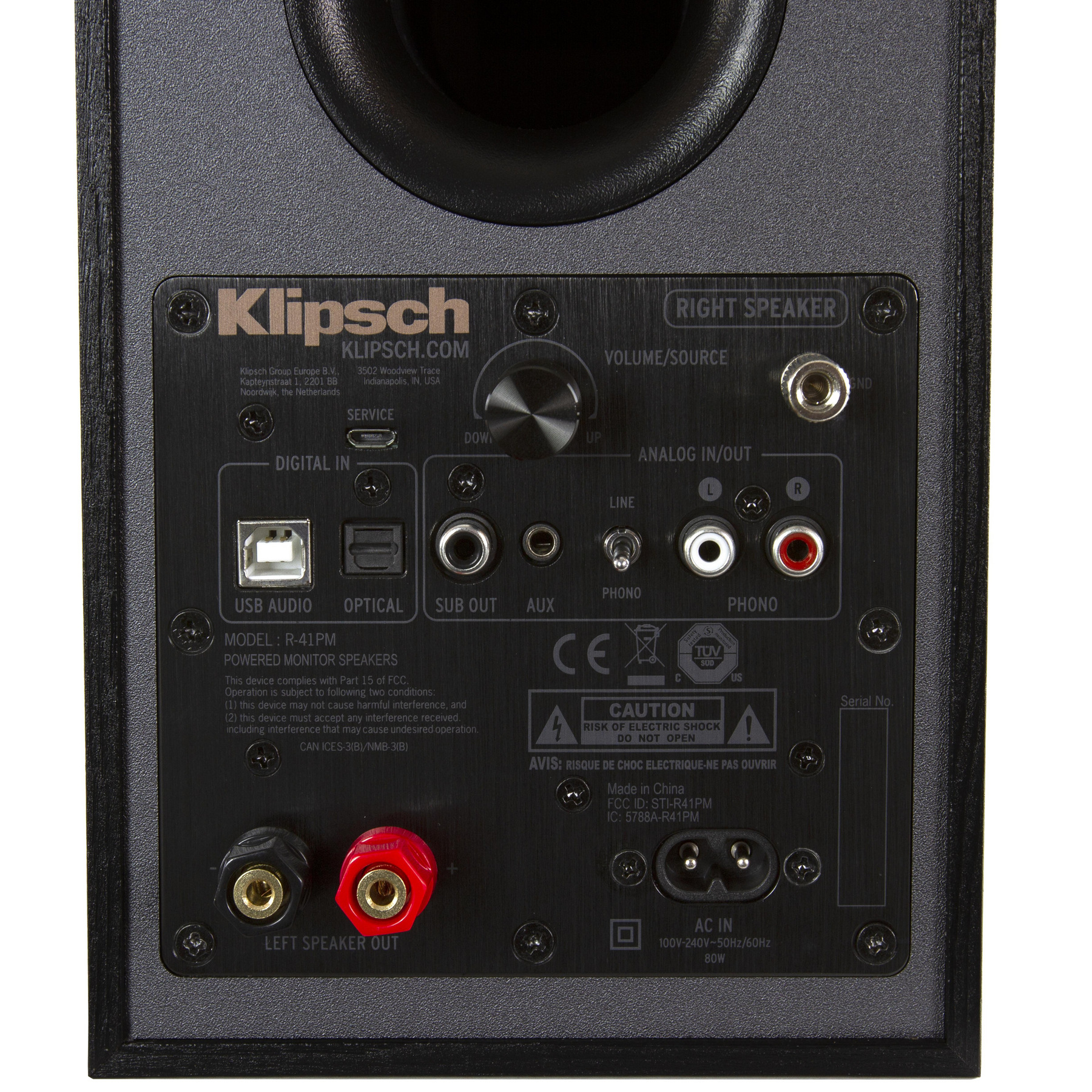 Klipsch R-41PM Black/GNM по цене 48 990 ₽