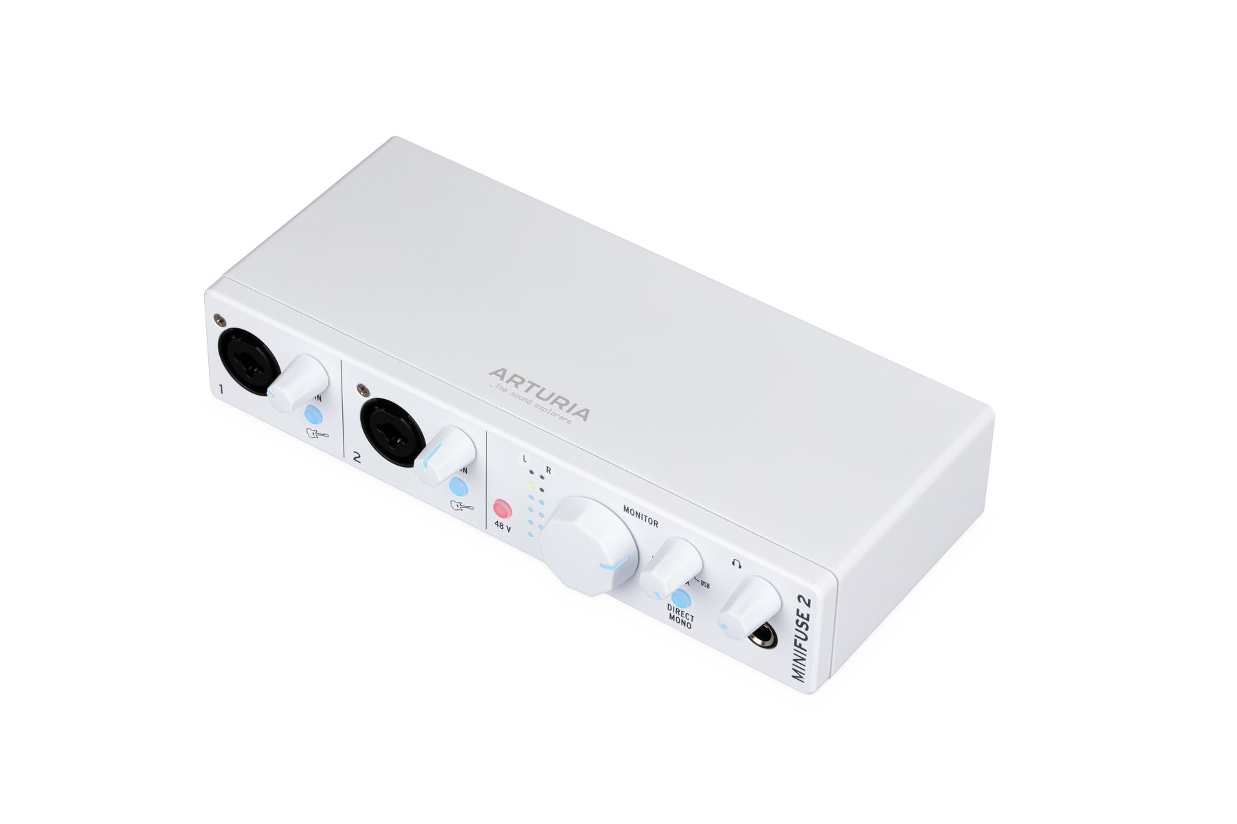 Arturia MiniFuse 2 White по цене 18 420 ₽