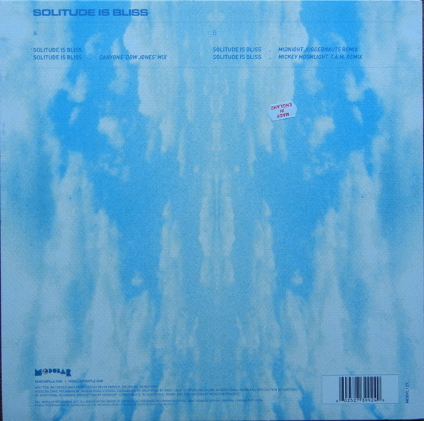 Tame Impala - Solitude In Bliss (Remixes)