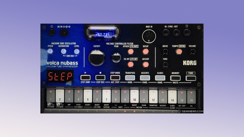 Синтезатор с вакуумной лампой Korg Volca Nubass. Слив или фейк?