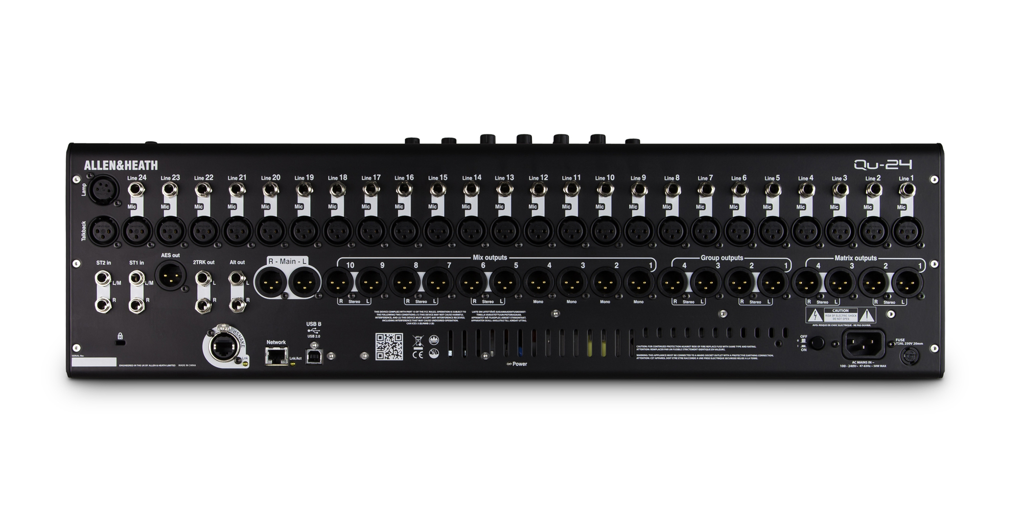 Allen & Heath QU-24 по цене 381 200 ₽