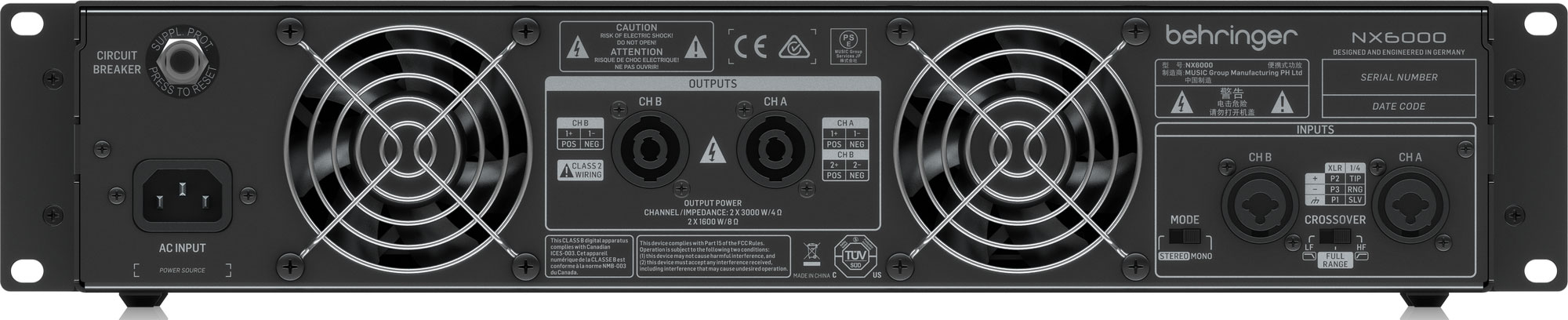 Behringer NX6000 по цене 59 491.50 ₽