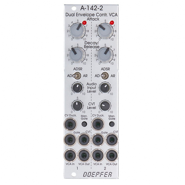 Doepfer A-142-2 Dual Envelope Controlled VCA по цене 16 550 ₽
