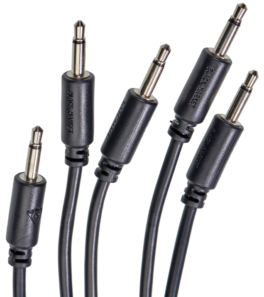 Black Market Modular patchcable 5-Pack 100 cm black по цене 1 759.50 ₽