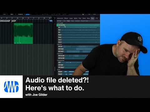 Accidentally deleted an audio file? Here's what to do! | PreSonus