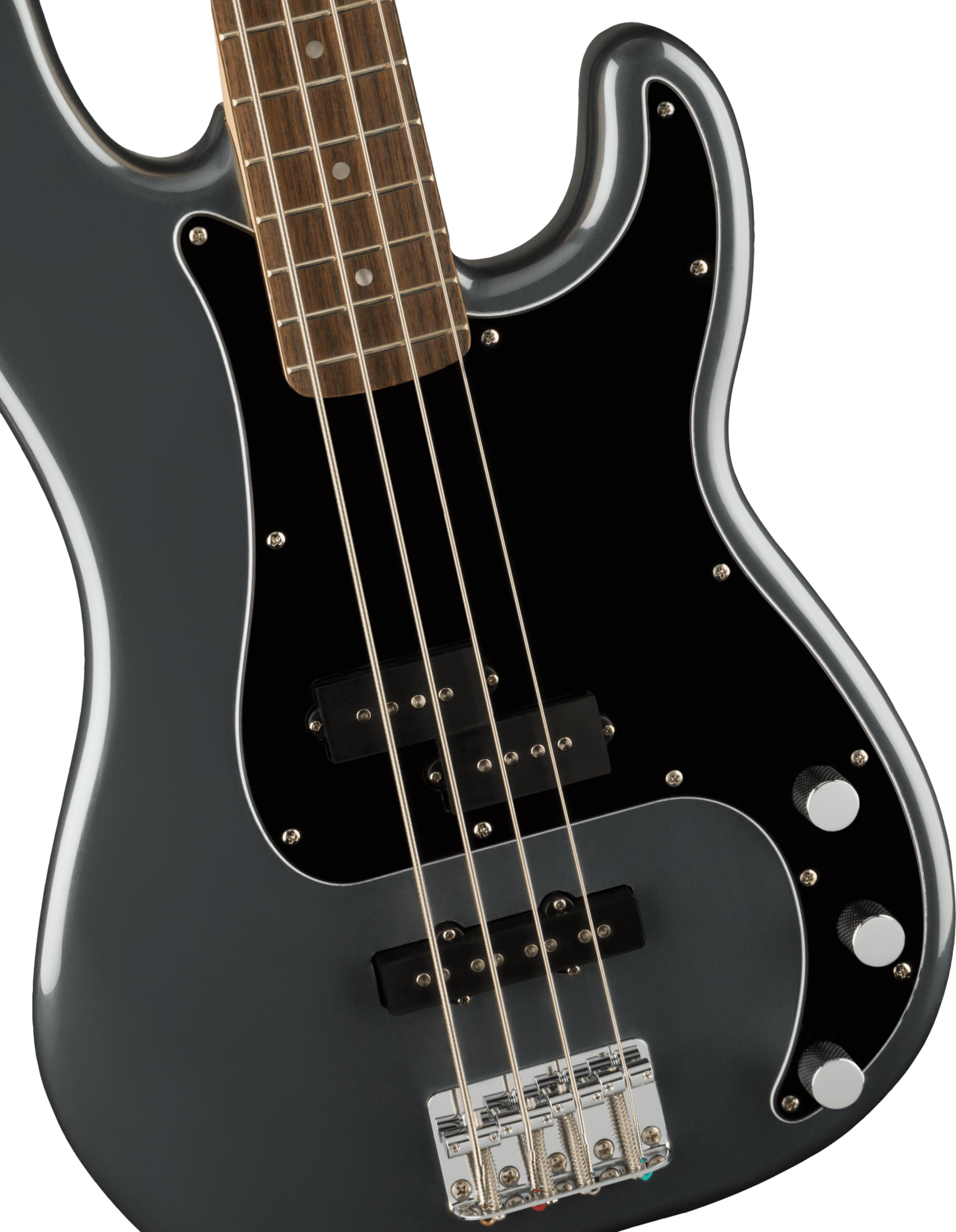 Fender Squier Affinity 2021 Precision Bass PJ LRL Charcoal Frost Metallic по цене 44 000 ₽