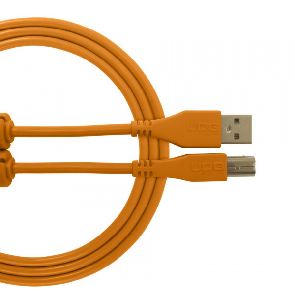 UDG Ultimate Audio Cable USB 2.0 A-B Orange Straight 1 m по цене 1 130 ₽