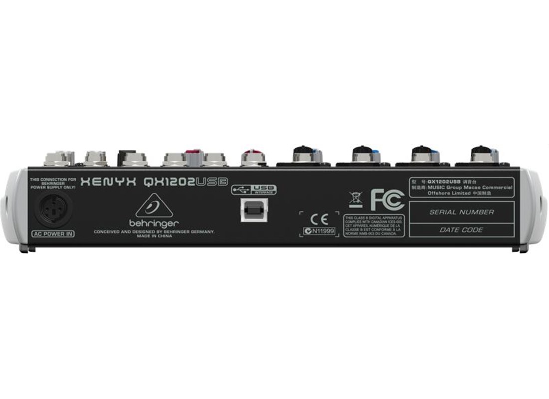 Behringer XENYX QX1202USB по цене 15 220.00 ₽