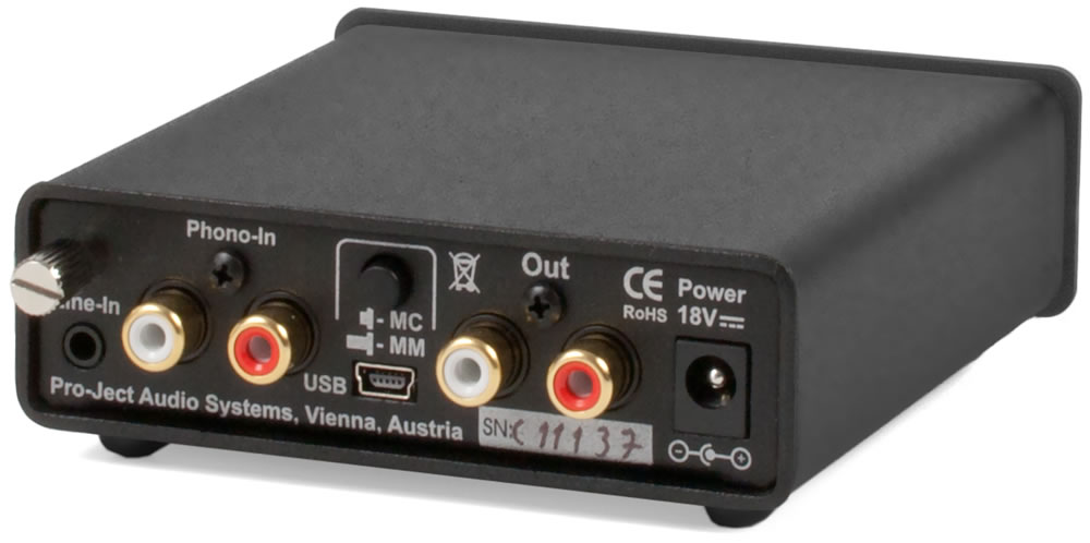 Pro-Ject Phono Box USB V Silver по цене 21 600 ₽