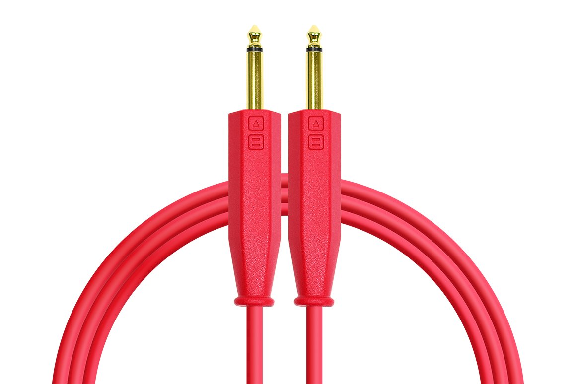 DJTT Chroma Cables Audio 1/4 - RCA Red по цене 2 750 ₽