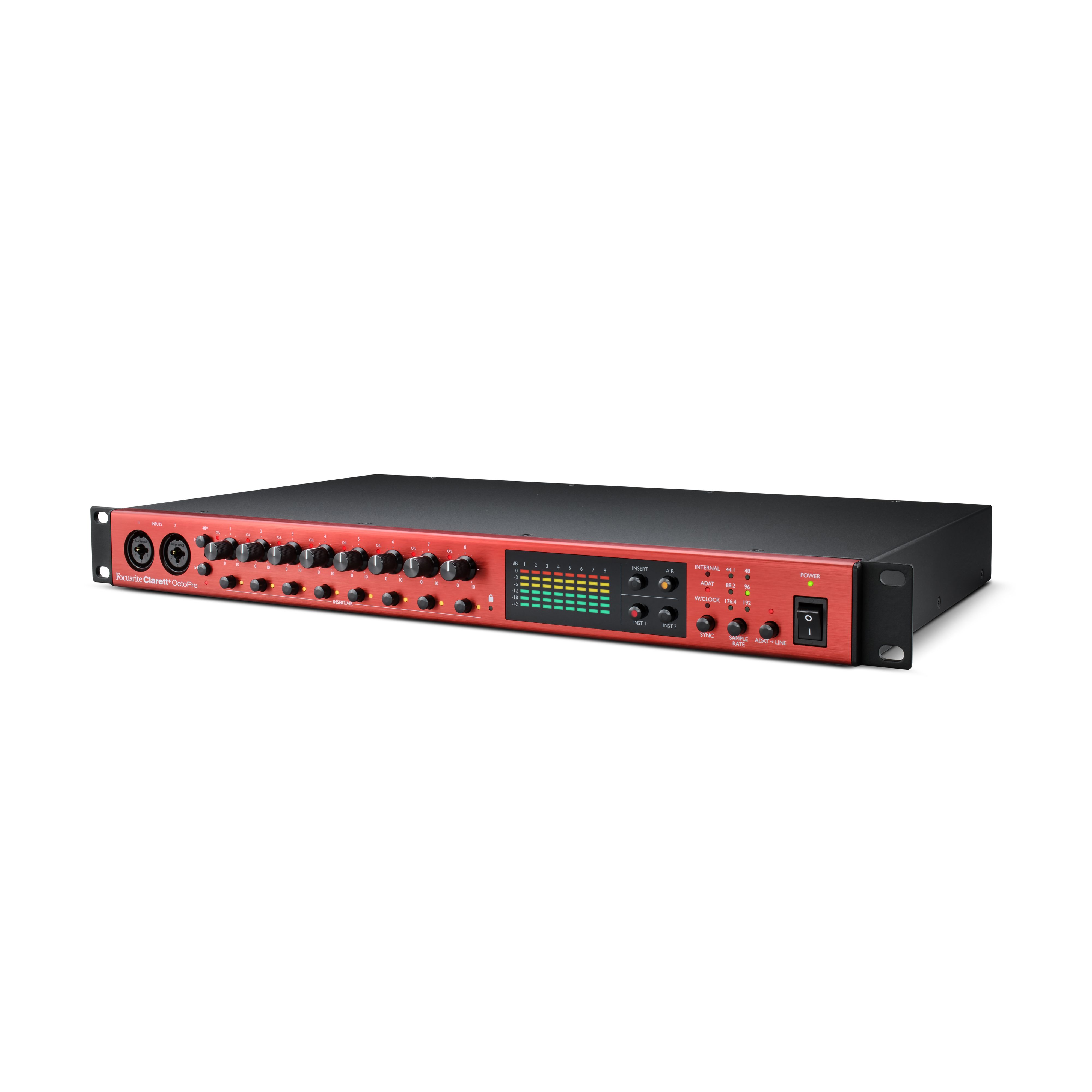 Focusrite Clarett+ OctoPre по цене 92 414 ₽