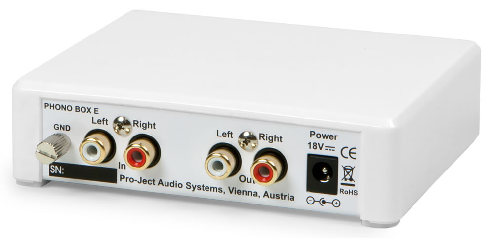Pro-Ject PHONO BOX E (white) по цене 8 600 ₽