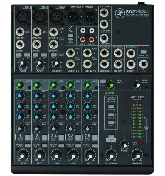 Mackie 802 VLZ 4 по цене 31 500.00 ₽