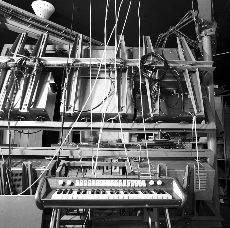 Inside experimental studio