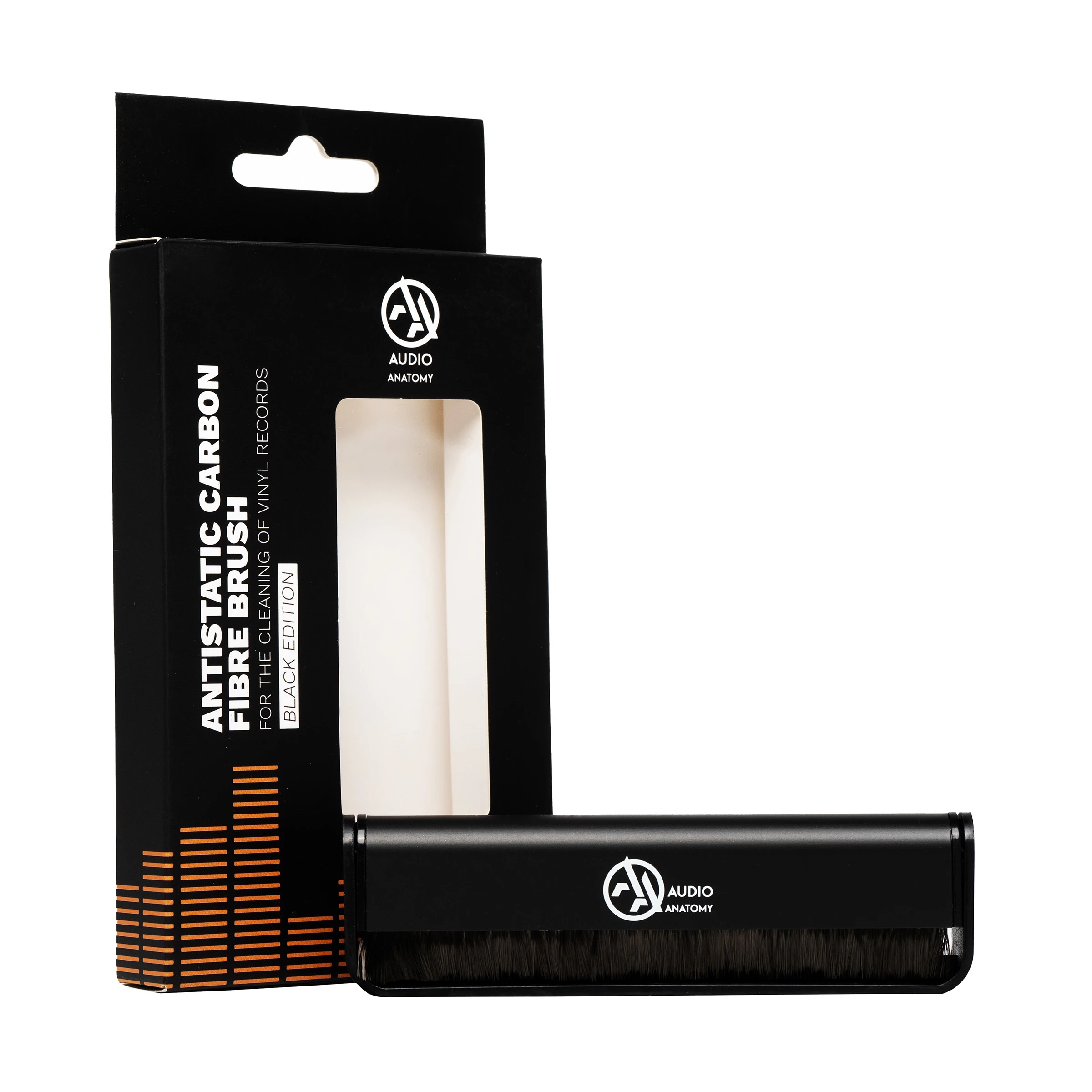 Audio Anatomy Карбоновая щетка для чистки пластинок Black Edition по цене 1 600.00 ₽