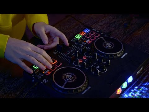 Numark Party Mix Live DJ Controller | Rock the Party with Built-In Speakers & Lights