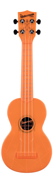 Waterman by Kala KA-SWF-OR Fluorescent Orange Soprano Ukulele по цене 4 050 ₽