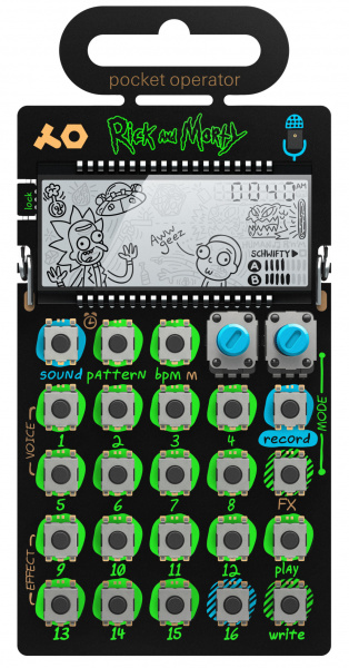 Teenage Engineering PO-137 Rick and Morty по цене 12 000 ₽